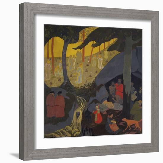 Celtic Tale, 1894 (Oil on Canvas)-Paul Serusier-Framed Giclee Print