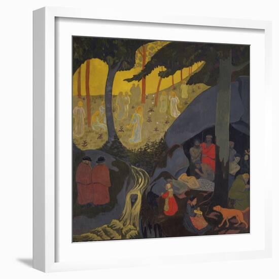 Celtic Tale, 1894 (Oil on Canvas)-Paul Serusier-Framed Giclee Print