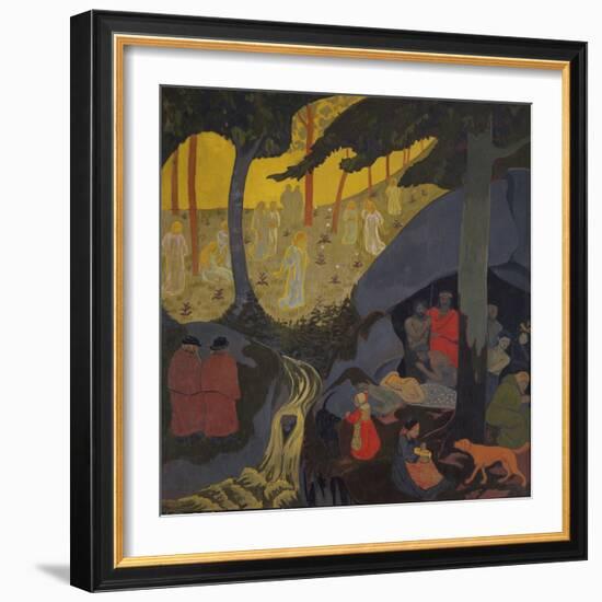 Celtic Tale, 1894 (Oil on Canvas)-Paul Serusier-Framed Giclee Print