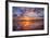 Cement Ship Sunset-John Gavrilis-Framed Photographic Print