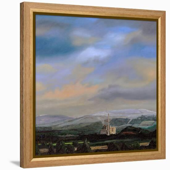 Cement Works, Hope Valley, Derbyshire, 2009-Trevor Neal-Framed Premier Image Canvas