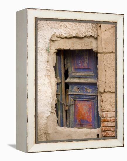 Cemented over Classic Doorway, Old City, Montevideo, Uruguay-Stuart Westmoreland-Framed Premier Image Canvas