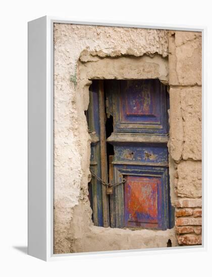 Cemented over Classic Doorway, Old City, Montevideo, Uruguay-Stuart Westmoreland-Framed Premier Image Canvas