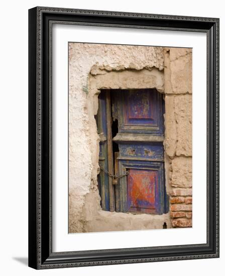 Cemented over Classic Doorway, Old City, Montevideo, Uruguay-Stuart Westmoreland-Framed Photographic Print