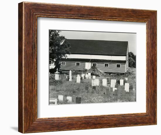 Cemetery and Building, c. 1940-Brett Weston-Framed Photographic Print