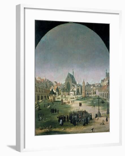 Cemetery and Church of the Innocents-null-Framed Giclee Print