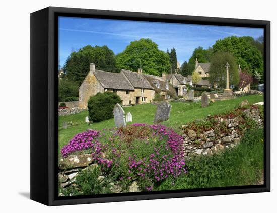 Cemetery at the Small Village of Snowhill, in the Cotswolds, Gloucestershire, England, UK-Nigel Francis-Framed Premier Image Canvas