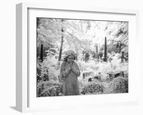 Cemetery in London-Craig Roberts-Framed Photographic Print
