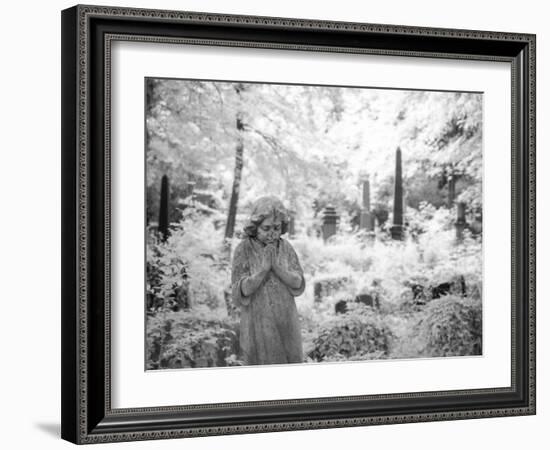 Cemetery in London-Craig Roberts-Framed Photographic Print