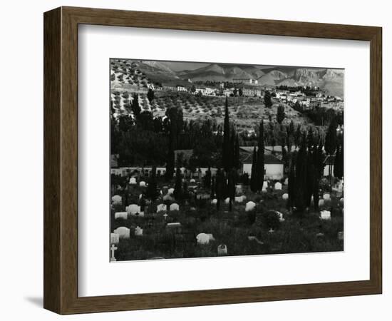 Cemetery, Landscape, Spain, c.1960-Brett Weston-Framed Photographic Print