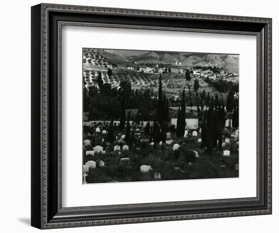 Cemetery, Landscape, Spain, c.1960-Brett Weston-Framed Photographic Print