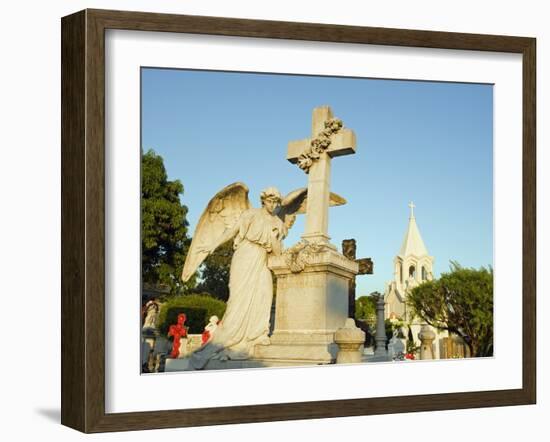 Cemetery, San Salvador, El Salvador, Central America-Christian Kober-Framed Photographic Print