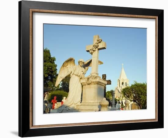 Cemetery, San Salvador, El Salvador, Central America-Christian Kober-Framed Photographic Print