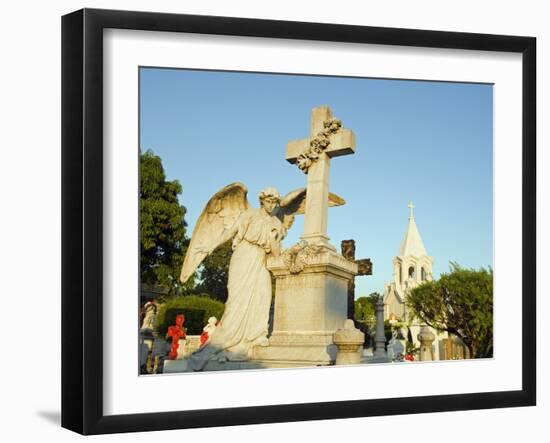 Cemetery, San Salvador, El Salvador, Central America-Christian Kober-Framed Photographic Print