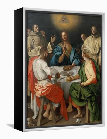 Cena in Emmaus (Supper at Emmaus)-null-Framed Premier Image Canvas