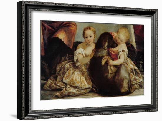 Cena in Emmaus-Paolo Veronese-Framed Giclee Print