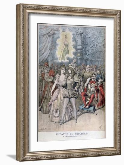 Cendrillon (Cinderell), Théâtre Du Châtelet, Paris, 1895-Henri Meyer-Framed Giclee Print