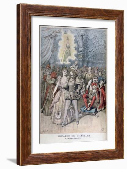 Cendrillon (Cinderell), Théâtre Du Châtelet, Paris, 1895-Henri Meyer-Framed Giclee Print