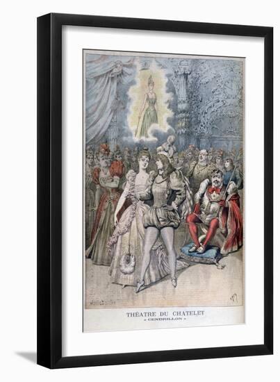 Cendrillon (Cinderell), Théâtre Du Châtelet, Paris, 1895-Henri Meyer-Framed Giclee Print