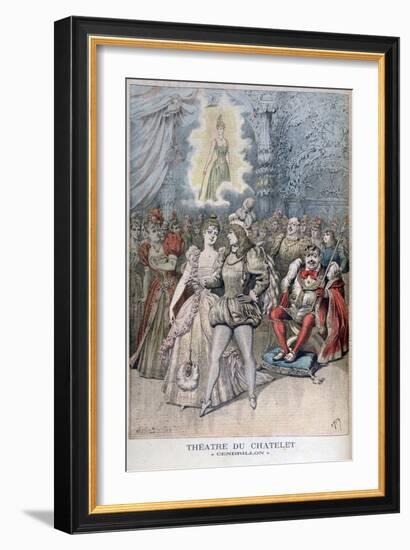 Cendrillon (Cinderell), Théâtre Du Châtelet, Paris, 1895-Henri Meyer-Framed Giclee Print