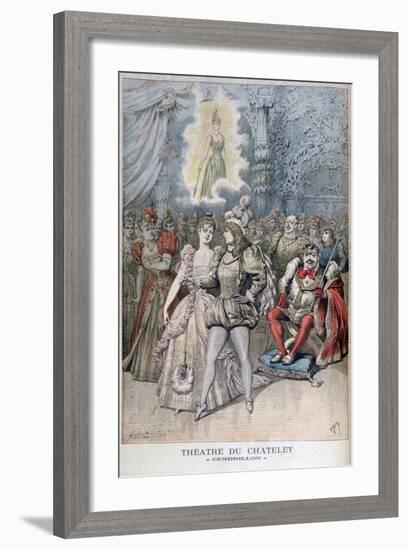 Cendrillon (Cinderell), Théâtre Du Châtelet, Paris, 1895-Henri Meyer-Framed Giclee Print