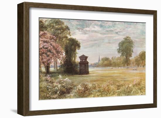 Cenotaph at Stoke Poges-Francis S. Walker-Framed Giclee Print