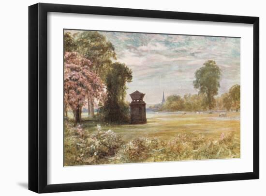 Cenotaph at Stoke Poges-Francis S. Walker-Framed Giclee Print