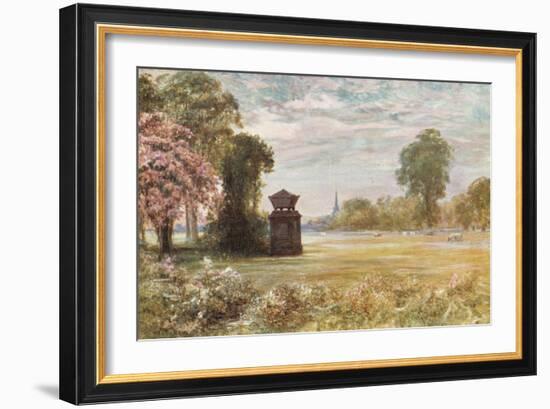 Cenotaph at Stoke Poges-Francis S. Walker-Framed Giclee Print