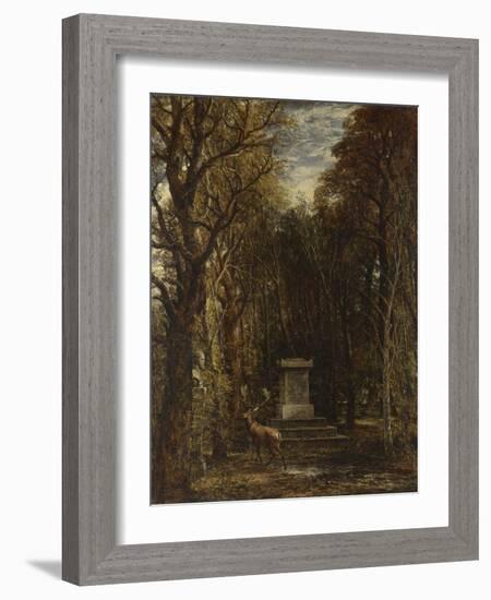 Cenotaph to the Memory of Sir Joshua Reynolds, 1833-1835-John Constable-Framed Giclee Print