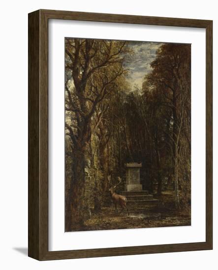 Cenotaph to the Memory of Sir Joshua Reynolds, 1833-1835-John Constable-Framed Giclee Print