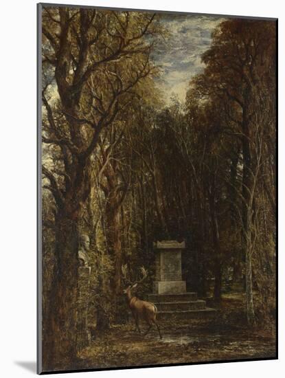 Cenotaph to the Memory of Sir Joshua Reynolds, 1833-1835-John Constable-Mounted Giclee Print
