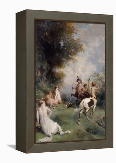 Centaures-Eugène Fromentin-Framed Premier Image Canvas