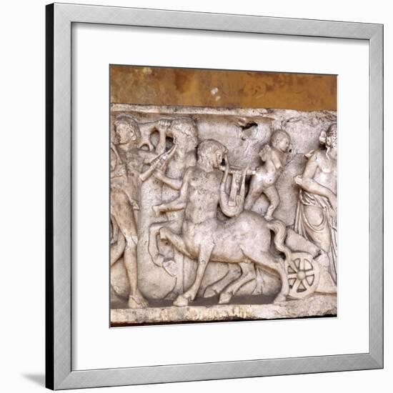 Centaurs pulling a cart-Unknown-Framed Giclee Print