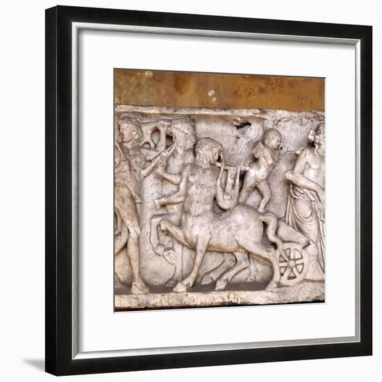 Centaurs pulling a cart-Unknown-Framed Giclee Print