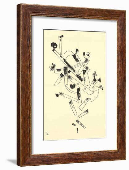 Centenaire (No Text)-Wassily Kandinsky-Framed Art Print