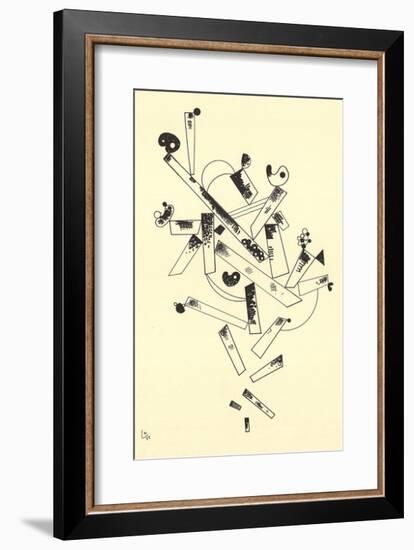 Centenaire (No Text)-Wassily Kandinsky-Framed Art Print