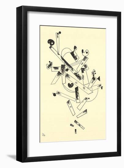 Centenaire (No Text)-Wassily Kandinsky-Framed Art Print