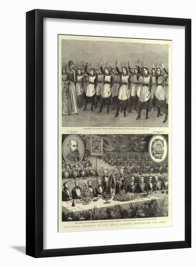 Centenary Festival of the Royal Masonic Institution for Girls-null-Framed Giclee Print