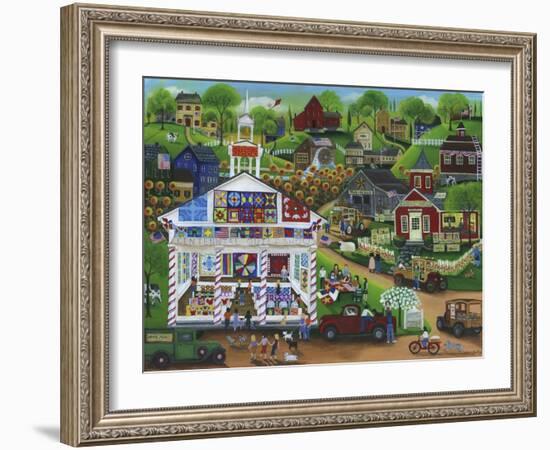 Centennial Quilt Show-Cheryl Bartley-Framed Giclee Print