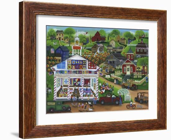 Centennial Quilt Show-Cheryl Bartley-Framed Giclee Print