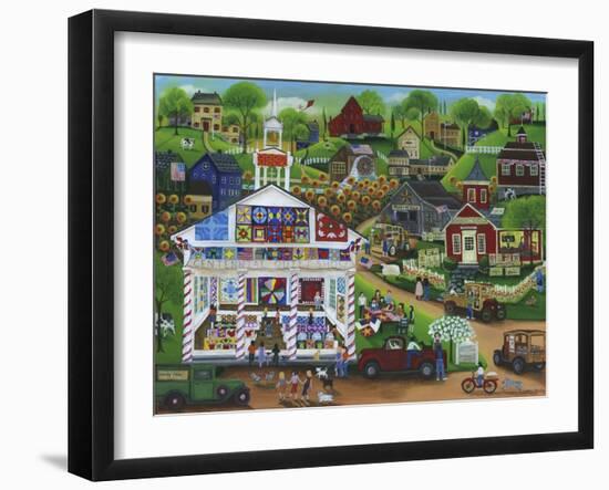 Centennial Quilt Show-Cheryl Bartley-Framed Giclee Print