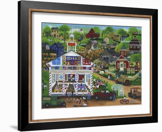 Centennial Quilt Show-Cheryl Bartley-Framed Giclee Print