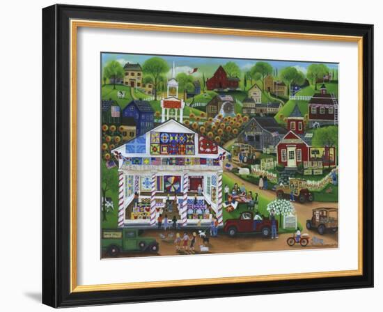 Centennial Quilt Show-Cheryl Bartley-Framed Giclee Print