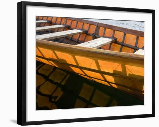 Center for Wooden Boats on Lake Union, Seattle, Washington, USA-William Sutton-Framed Photographic Print