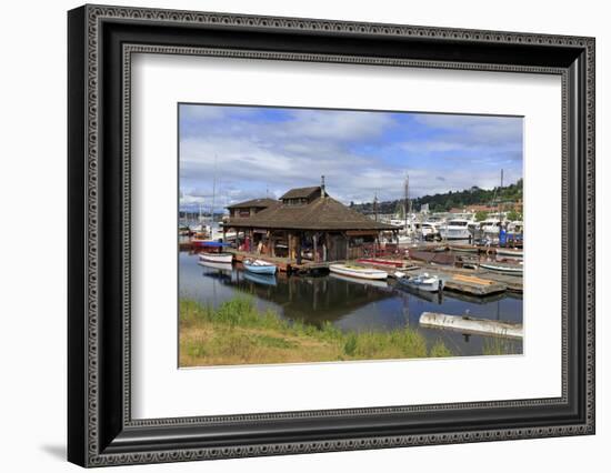 Center for Wooden Boats-Richard Cummins-Framed Photographic Print