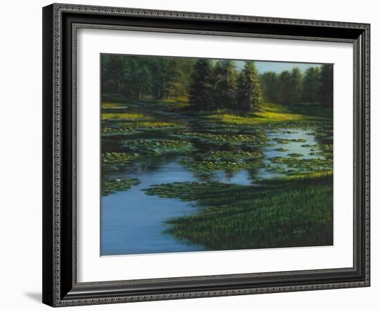 Center Isle-Bruce Dumas-Framed Giclee Print