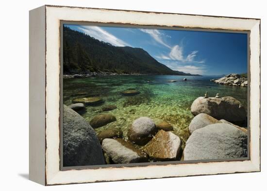 Center Light-Natalie Mikaels-Framed Premier Image Canvas