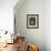 Center of Cactus-Charles O'Rear-Framed Photographic Print displayed on a wall