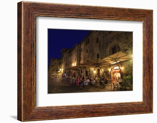 Center of San Gimignano. UNESCO World Heritage Site. Tuscany, Italy-Tom Norring-Framed Photographic Print