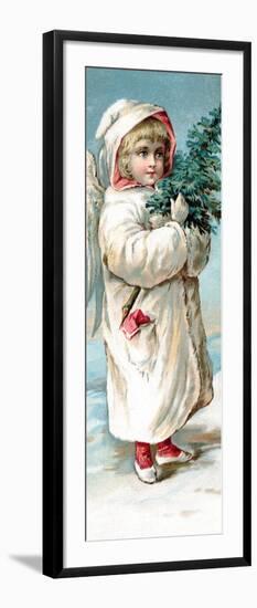 Center Warshaw Collection of Business Americana Series: Christmas Angels-null-Framed Art Print